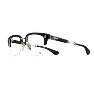 Chrome Hearts Evagilist Black Shiny Silver