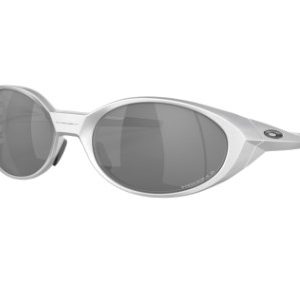 Oakley Eye Jacket Redux Silver Frame Prizm Black Polarized Lenses High Bridge Fit