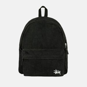 Stussy Canvas Backpack Washed Black