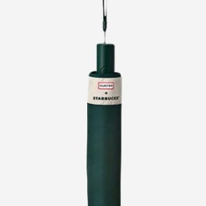 Starbucks x Hunter Light Folding Umbrella Green