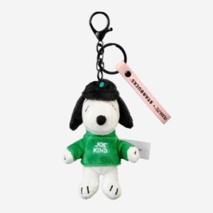 Starbucks x Peanuts Keychain White Green