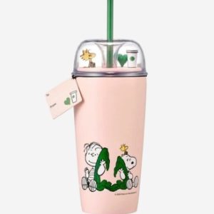 Starbucks x Peanuts SS Friendship Jello Coldcup Pink 473ml